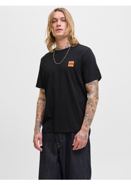 Jack Jones Küçük Yazı Logolu Erkek Tişört 12279100 modelleri