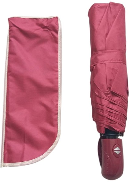 Tam Otomatik Bordo 8 Tel Bayan Şemsiye fiyatları