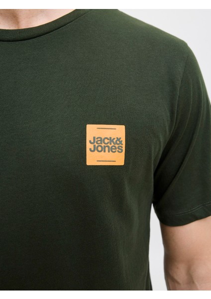 Jack Jones Küçük Yazı Logolu Erkek Tişört 12279100 modelleri