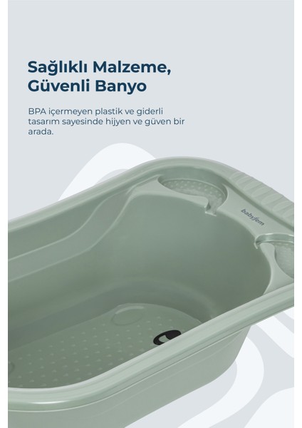 Ayaklı Küvet Seti 7 Parça Soft Yeşil fiyatları