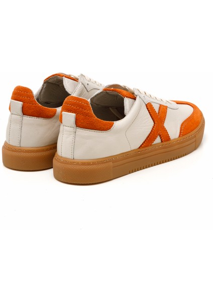 Kadın Sneaker ( Günlük) MAR-25Y-192-3030 John May Orange Süet-Bej Cilt-Orange Süet modelleri