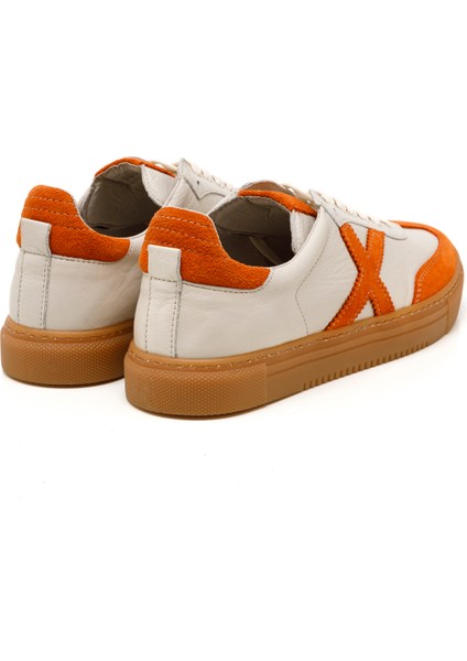 Kadın Sneaker ( Günlük) MAR-25Y-192-3030 John May Orange Süet-Bej Cilt-Orange Süet fırsatları