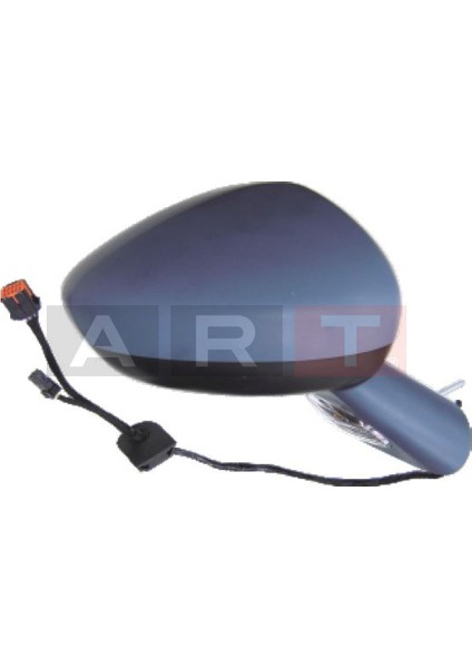 Dış Dikiz Ayna Citroen C5 2008- Elektrikli Katlanır Isıtmalı Astarlı Sinyalli Sensörlü Mavi Cam Sağ