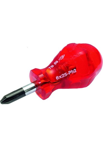 Yıldız Uçlu Topaç Tornavida Kraft Seri 6X25