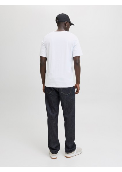 Jack Jones Küçük Yazı Logolu Erkek Tişört 12279100 modelleri