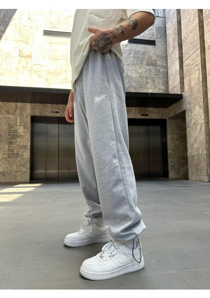 Stwd Nakışlı Baggy Lastik Paça Eşofman Altı fırsatları