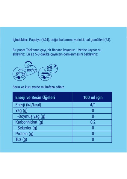 Papatya ve Ballı Çay 30 gr x 12 Adet modelleri