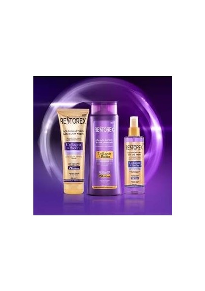 Hacim ve Parlaklık Veren Bakım Şampuanı - 500 ml, Kolajen ve Biotin İçerir, Paraben İçermez