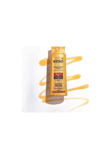 7 Besleyici Yağ ile Parlaklık ve Yumuşaklık Veren Besleyici Bakım Şampuanı 500 ml, Bitki Özlü ve Paraben İçermez fırsatları