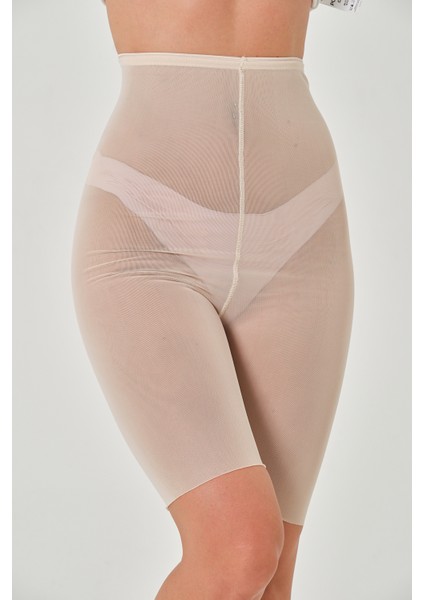 Fenile Model Toparlayan Korse Etkili Transparan Kumaşlı Şort Korse fiyatları