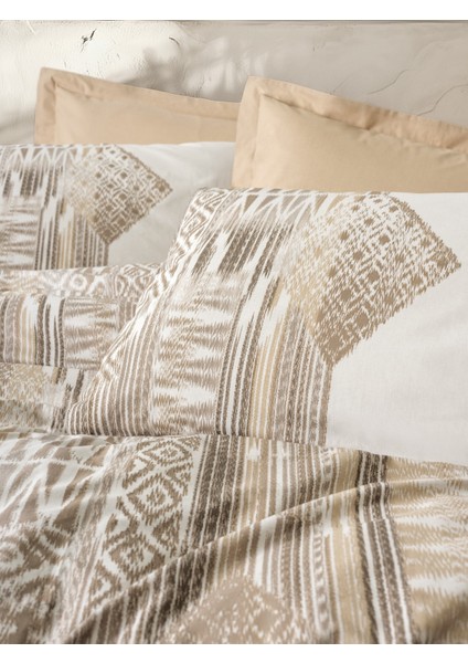 Ethnic Çift Kişilik Nevresim Takımı Amara Karamel fiyatları