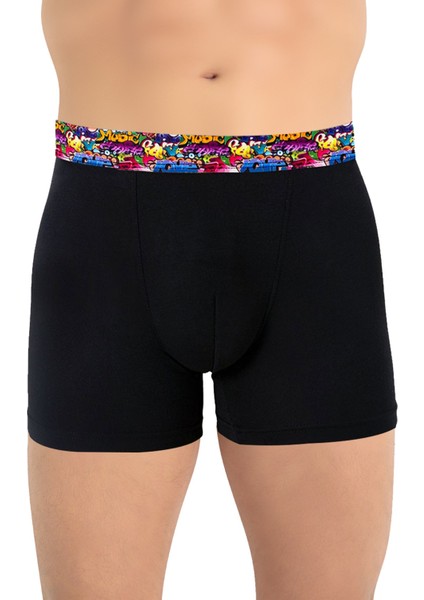 Erkek Boxer Meyve Desenli (%47 Modal - %47 Pamuk - %6 Elastan)