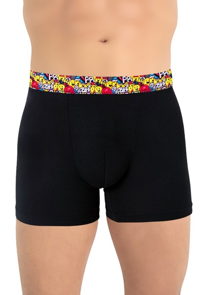 Erkek Boxer Meyve Desenli (%47 Modal - %47 Pamuk - %6 Elastan)