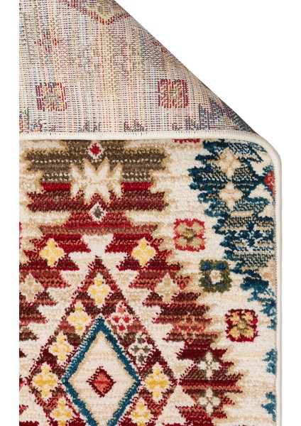 Kybele 07 Multy Otantik ve Klasik Desenli, Sıcak Renk Tonlarına Sahip Makine Halısı modelleri