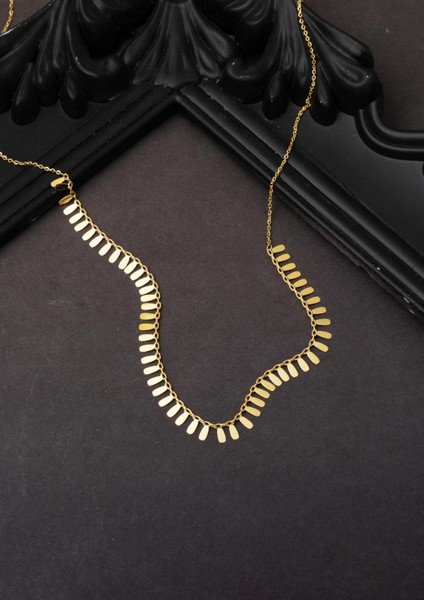 Pul Dizili Zincir Altın Kolye fırsatları