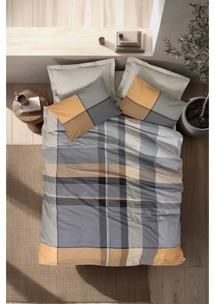 Nordek Ranforce Çift Kişilik Nevresim Takımı Torvi Bej