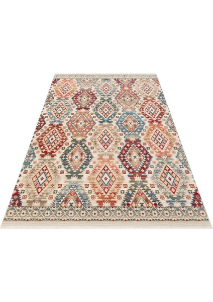 Kybele 07 Multy Otantik ve Klasik Desenli, Sıcak Renk Tonlarına Sahip Makine Halısı fiyatları