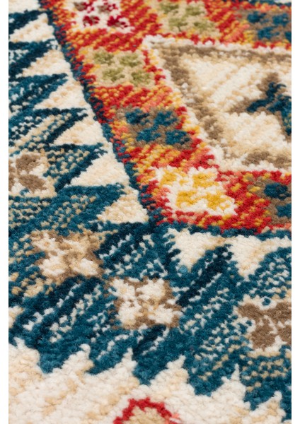 Kybele 07 Multy Otantik ve Klasik Desenli, Sıcak Renk Tonlarına Sahip Makine Halısı fırsatları