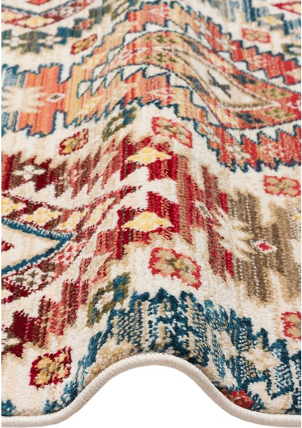 Kybele 07 Multy Otantik ve Klasik Desenli, Sıcak Renk Tonlarına Sahip Makine Halısı indirimleri