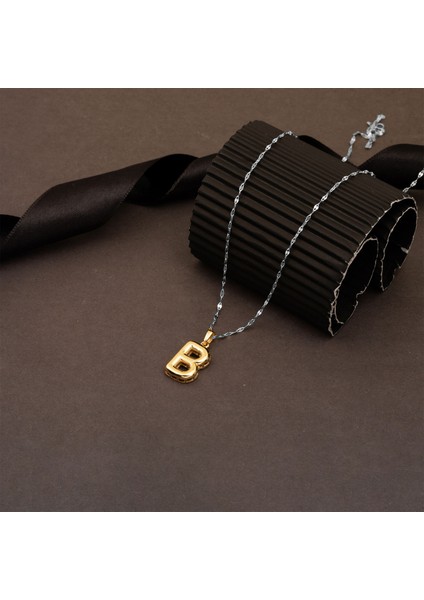 Balon B Harfi 14 Ayar Altın Kolye Ucu fırsatları