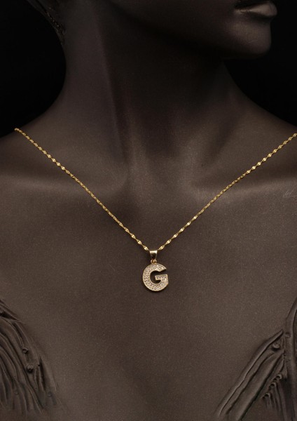 G Harfi 14 Ayar Altın Kolye fiyatları