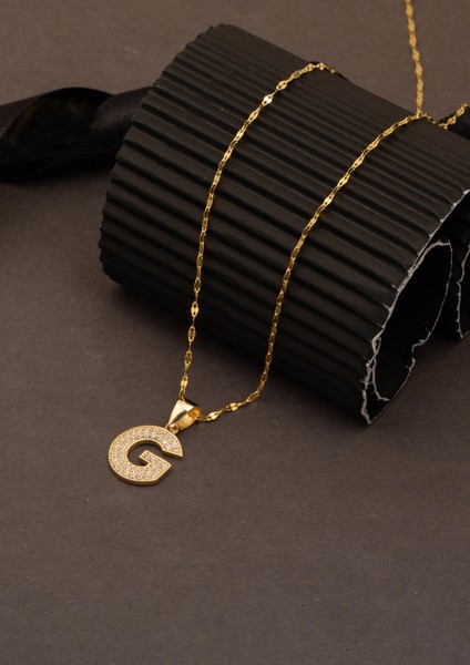 G Harfi 14 Ayar Altın Kolye fırsatları