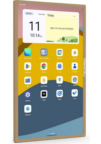 NW3299T 32'' Full Hd 4/64GB Android Dokunmatik Dijital Aile Takvimi Smart LED Ekran