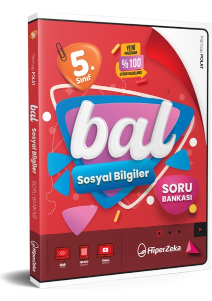 5. Sınıf Bal Sosyal Bilgiler Soru Bankası Hiper Zeka Yayınları