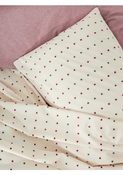 Loopra Çift Kişilik Nevresim Takımı Veyra Bordo modelleri