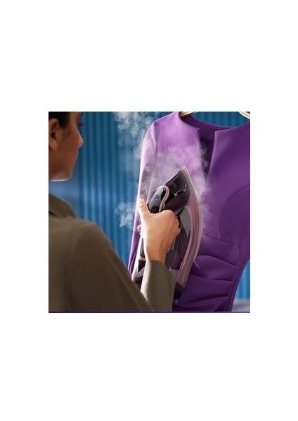 DST-8040/30 3000W Buharlı Ütü - SteamGlide Elite, Seramik Taban, Dikey Buhar ve Ayarlanabilir Isı Kontrolü