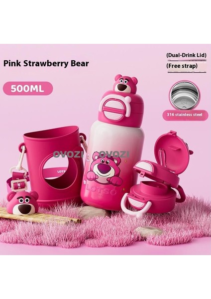 Okul Sezonu Için 500ML Çocuk Yalıtımlı Dak Yüksek Değerli Öğrenci Su Dakları (Yurt Dışından)