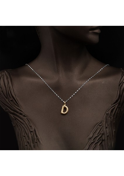 D Harfi Balon 14 Ayar Altın Kolye Ucu fiyatları