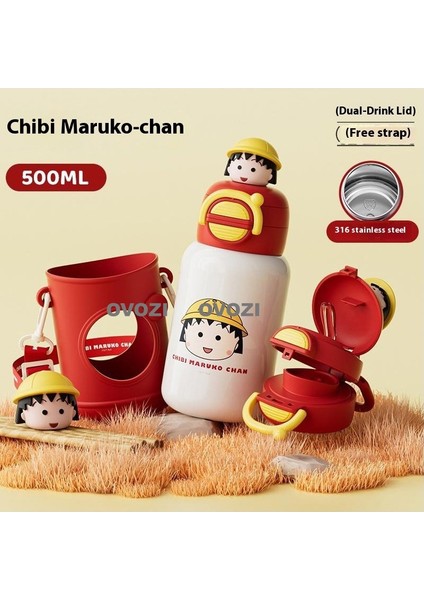 Okul Sezonu Için 500ML Çocuk Yalıtımlı Dak Yüksek Değerli Öğrenci Su Dakları (Yurt Dışından)