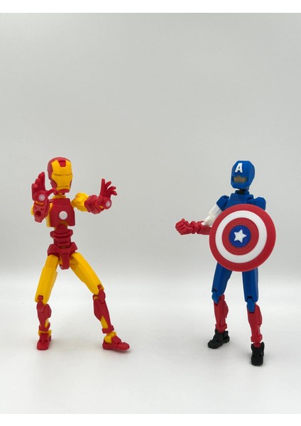 Ironman & Captain America – Ikili Marvel Kahraman Dummy Figür Seti fiyatları