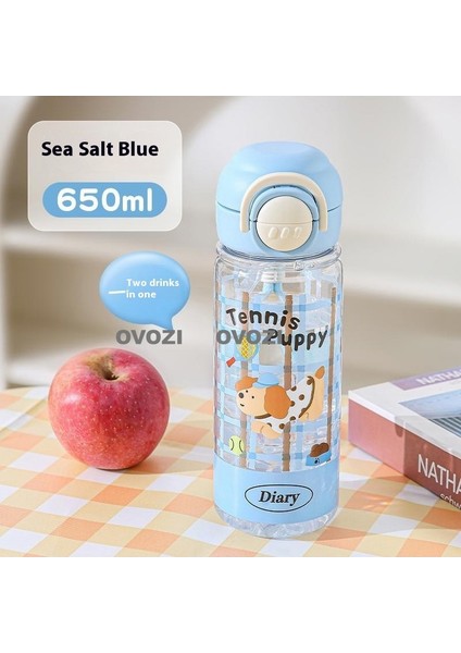 650ML Yüksek Değerli Taşınabilir Karikatür Kupa (Yurt Dışından)