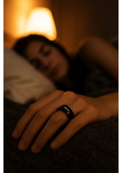 Ring Nabız Tansiyon SP02 Ekg Yapay Zeka Aı Akıllı Yüzük