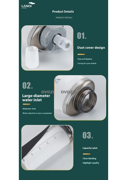 500ML Gıda Sınıfı Silikon Su Şişesi (Yurt Dışından) fiyatları