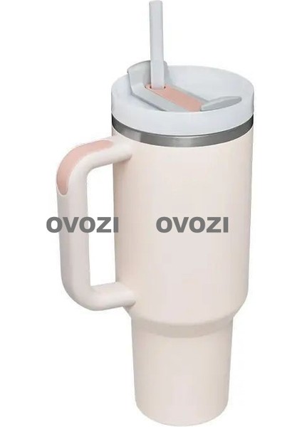 1200ML 304 Paslanmaz Çelik Yalıtımlı Kulplu Kupa (Yurt Dışından)