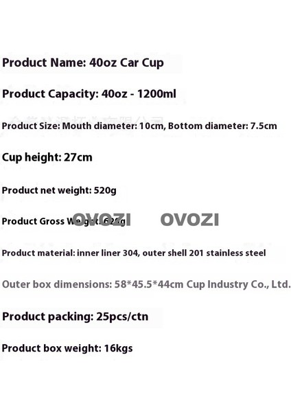 1200ML 304+201 Paslanmaz Çelik Büyük Kapasiteli Yalıtımlı Kupa (Yurt Dışından) fiyatları