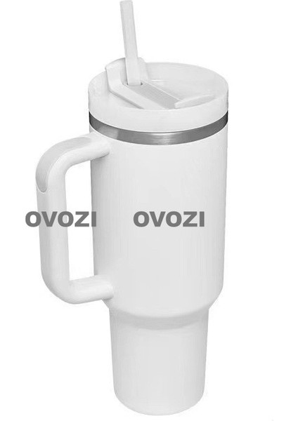1200ML 304 Paslanmaz Çelik Yalıtımlı Kulplu Kupa (Yurt Dışından)