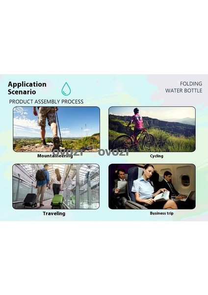 500ML Gıda Sınıfı Silikon Spor Açık Katlanır Kupa Emme Ağzı Tasarımı (Yurt Dışından) modelleri