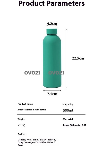 500ML Spor Kupa 304 Paslanmaz Çelik Vakum Yalıtımlı Kupa (Yurt Dışından) indirimleri