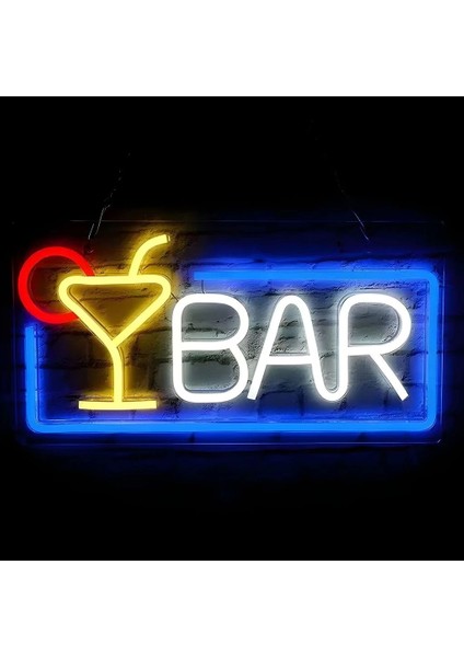 Bar Yazılı Neon LED Işık