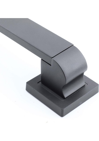 Sürgülü Kapı Çekme Kolu Tutma Kulpu Kulbu Çelik Dış Kapı Tutamağı Kol Siyah 50 cm indirimleri