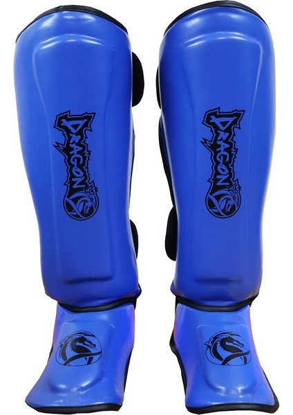 40715-P Kaval Ayak Koruyucu Mavi Profesyonel Kick Boks Kaval Koruyucu