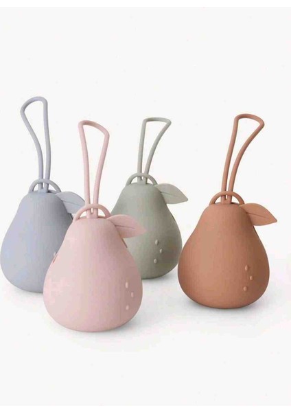 Armut Şekilli Silikon Emzik Saklama Kutusu (Pembe) fırsatları