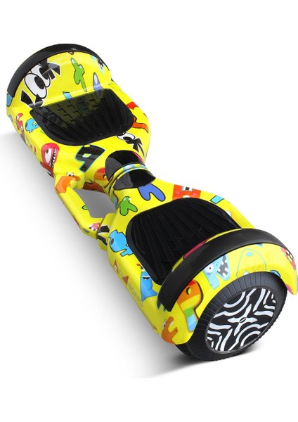 Elektrikli Kaykay Hoverboard 350 Watt Sarı Garantili Lityum Pil