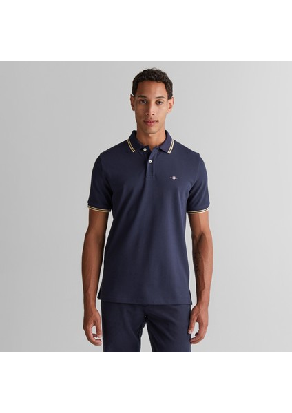 Erkek Lacivert Regular Fit Polo