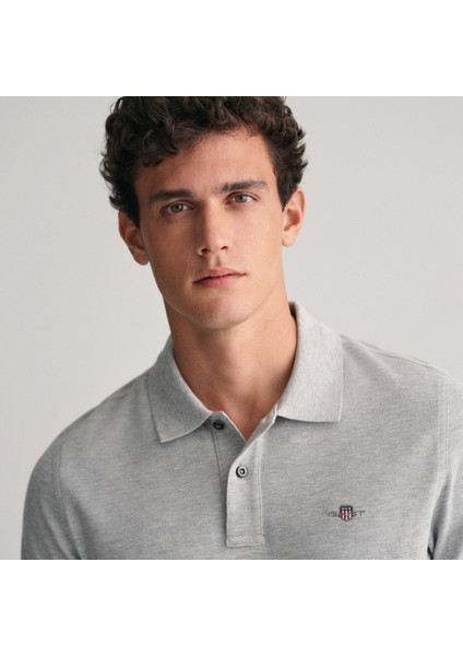 Erkek Gri Regular Fit Polo indirimleri