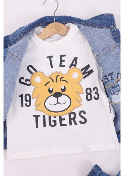 Erkek Çocuk Kot Ceket 3'lü Takım fiyatları